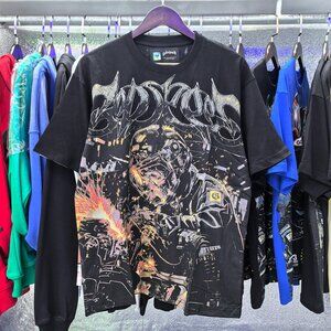 Graphic Black Short Sleeve Tee